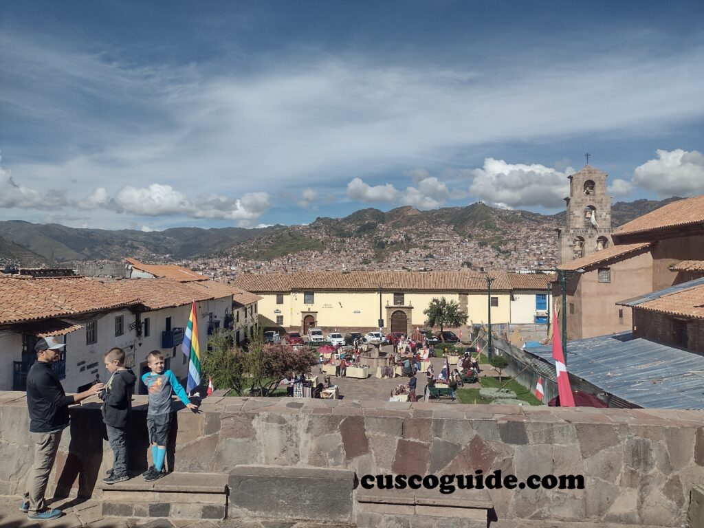 San Blas neighborhood square.